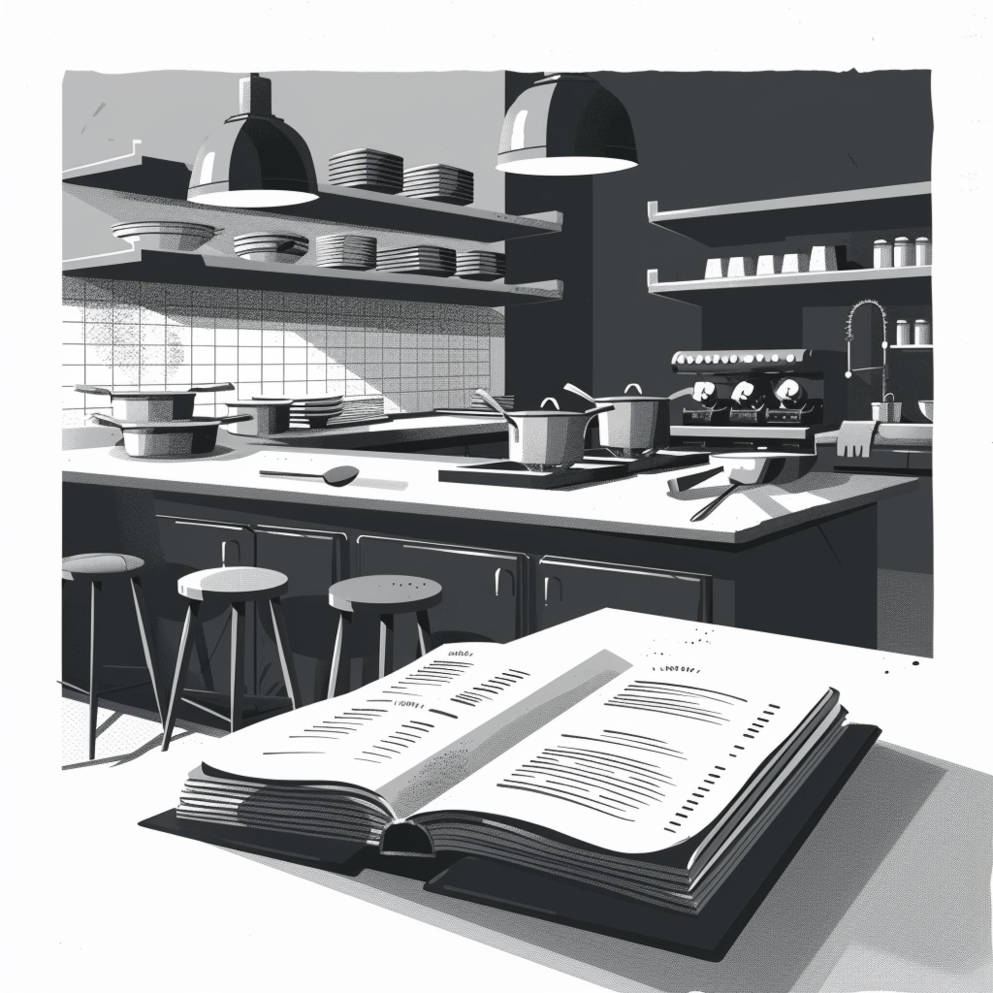consultation folder and menu sketches